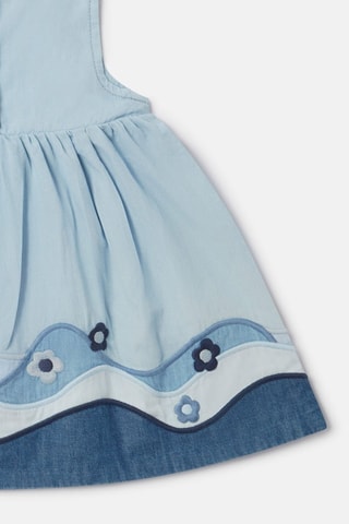 Vestido - Azul-claro