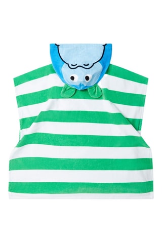 Handdoek met Capuchon en Oren - groen