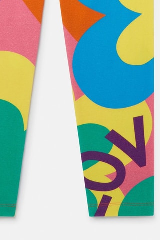 Legging - Geel en Groen