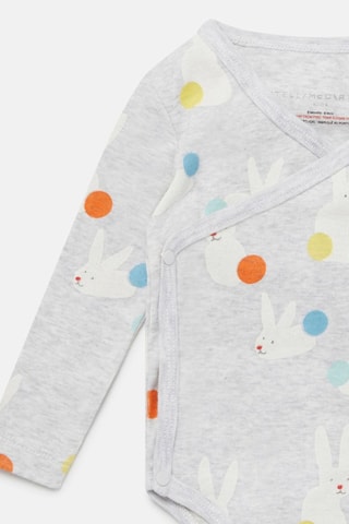 2 Rompertjes - Gemêleerd Lichtgrijs