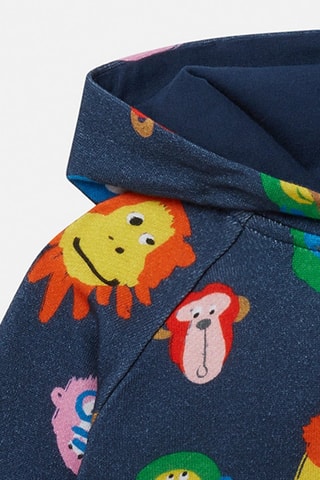 Sweater met Capuchon - Marineblauw