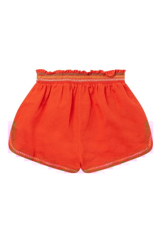 Linnen Short - Oranje