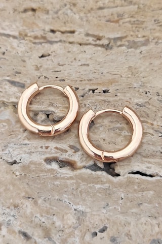 Creolen -  Verguld Messing