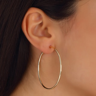 Oorbellen - Messing Doublé Goud