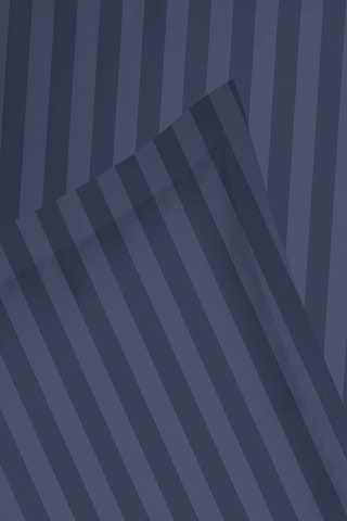 Juego de nórdico de satén de algodón 80 hilos/cm² - Azul oscuro