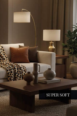 Plaid polaire Nocta - Marron - 180 x 220 cm