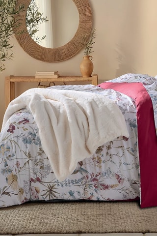 Plaid in pile - Ecrù - 130 x 160 cm