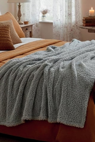 Plaid - Gris clair - 130 x 170 cm