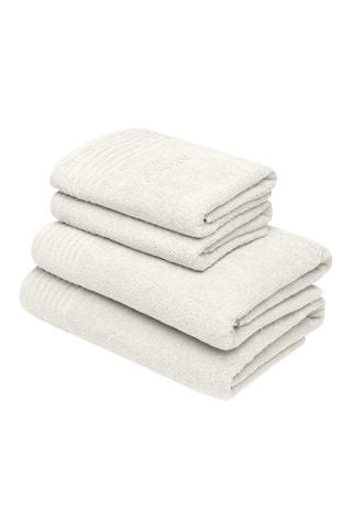 4 toallas Ecume - Blanco