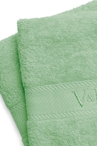 2 toallas de baño Nuage - Verde - 70 x 140 cm