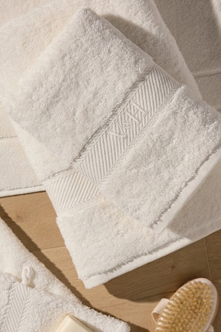 4 toallas de tocador Nuage - Lila -  30 x 30 cm 