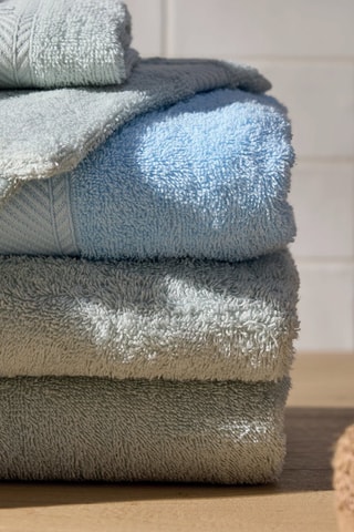 2 toallas de mano Nuage - Marfil - 50 x 100 cm