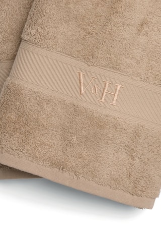 2 toallas de mano Nuage - Topo - 50 x 100 cm