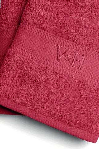 2 draps de bain Nuage - Rose Blush - 70 x 140 cm