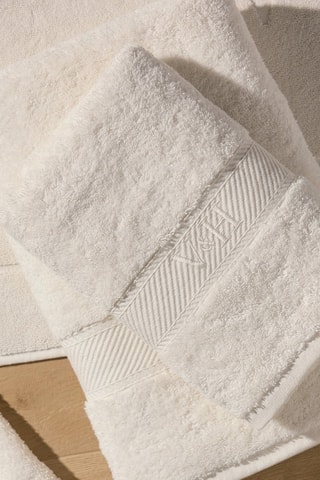 4 serviettes de toilette Nuage - Gris foncé - 2 x 50 x 100 cm, 70 x 140 cm et 50 x 70 cm