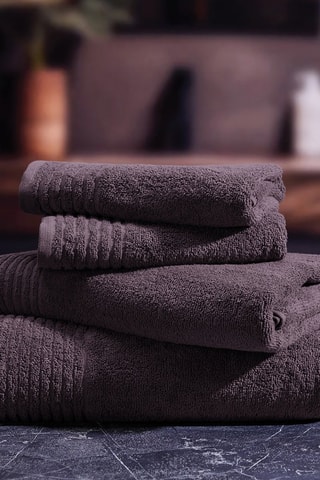 6 manoplas de baño Ecume - Malva