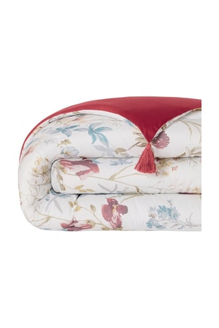 Trapunta in raso di cotone Aile mélodique - Bianco