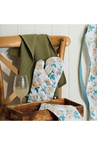 3 torchons de cuisine - Vert clair