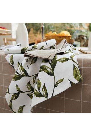 3 torchons de cuisine - Blanc