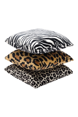 Coussins Séva - Noir et blanc - 45 x 45 cm