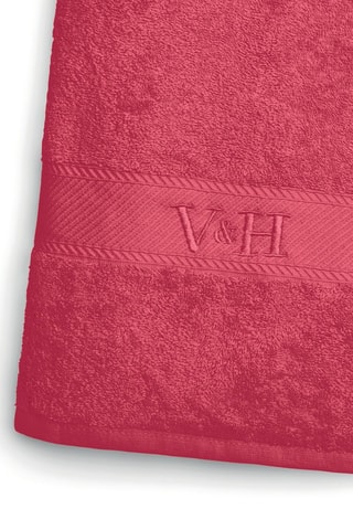 Drap de bain Nuage - Rose - 100 x 150 cm