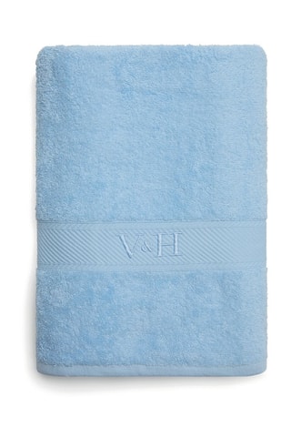 Toalla de baño Nuage - Azul ­- 100 x 150 cm