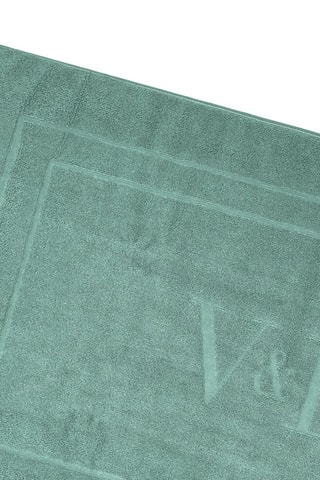 Alfombra de baño Design - Verde -  60 x 100 cm