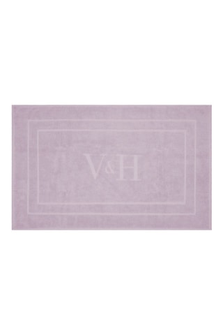 Alfombra de baño Design - Lila -  60 x 100 cm