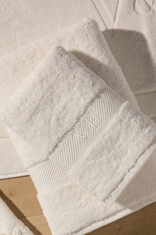 Alfombra de baño Design - Blanco -  50 x 70 cm