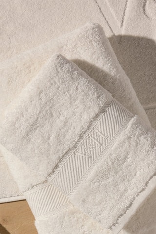 Alfombra de baño Design - Marfil -  50 x 70 cm