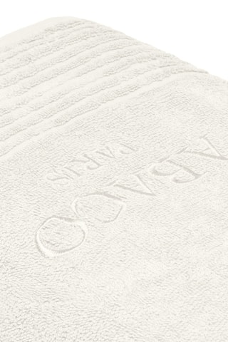 12 serviettes de bain - Blanc cassé