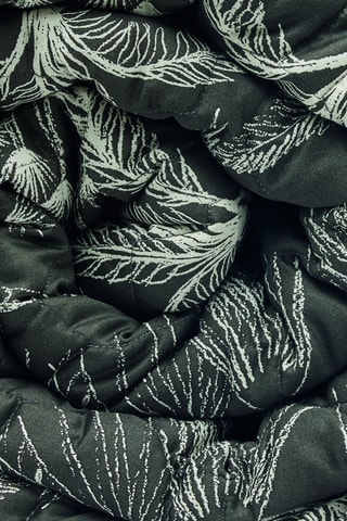 Copriletto in raso di cotone 80 fili/cm²  - Nero - 220 x 250 cm