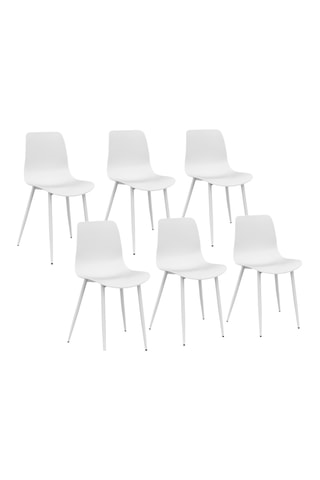6 chaises Nala - 44 x 79 x 48 cm