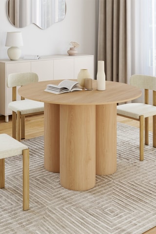 Table à manger Olympia - 110 x 75 x 110 cm