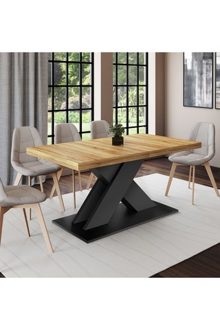 Table à manger extensible Alexia - 160/200 x 75 x 90 cm