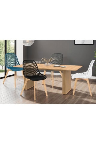 4 chaises Maëlle - 54 x 86 x 56 cm