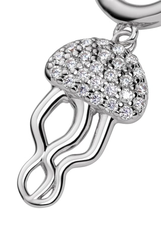 Creolen Jelly Fish - Zilver