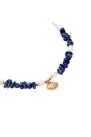 Ketting Scallop - Roségoudkleurig