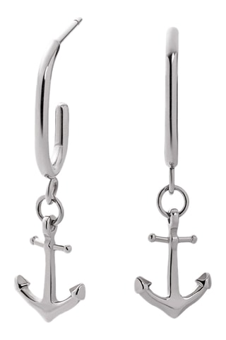 Creolen The Anchor II - Zilverkleurig