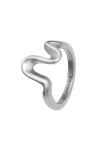 Ring Waves - Zilverkleurig