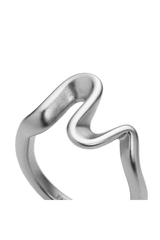 Ring Waves - Zilverkleurig