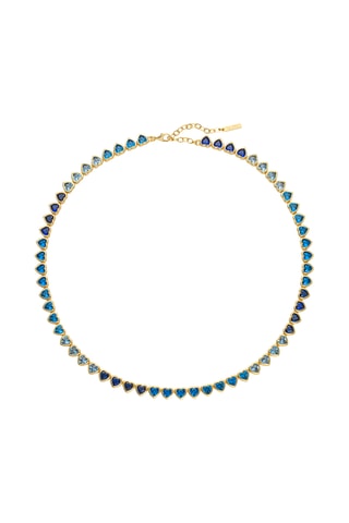 Ketting Heart of the sea - Zilver Doublé Geelgoud