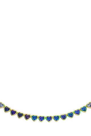 Ketting Heart of the sea - Zilver Doublé Geelgoud