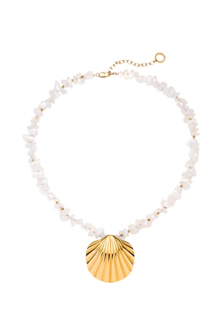 Ketting Scallop - Wit