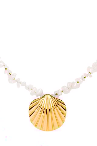 Ketting Scallop - Wit