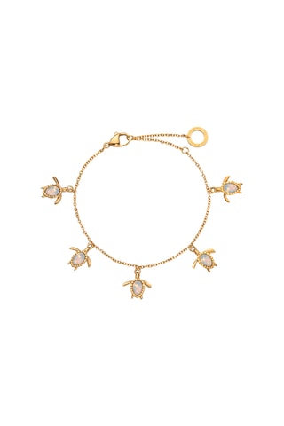 Armband Turtle - Goudkleurig