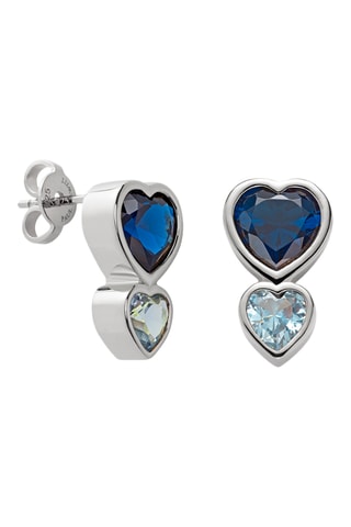Oorbellen Heart of the Sea - Zilver