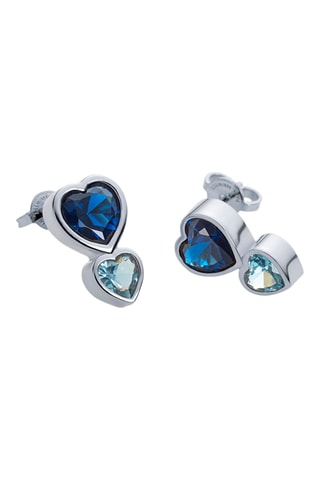 Oorbellen Heart of the Sea - Zilver