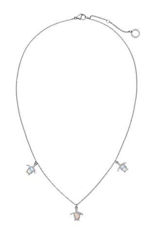 Ketting Turtle - Zilverkleurig