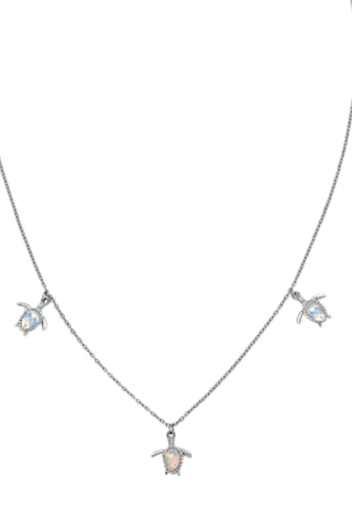 Ketting Turtle - Zilverkleurig